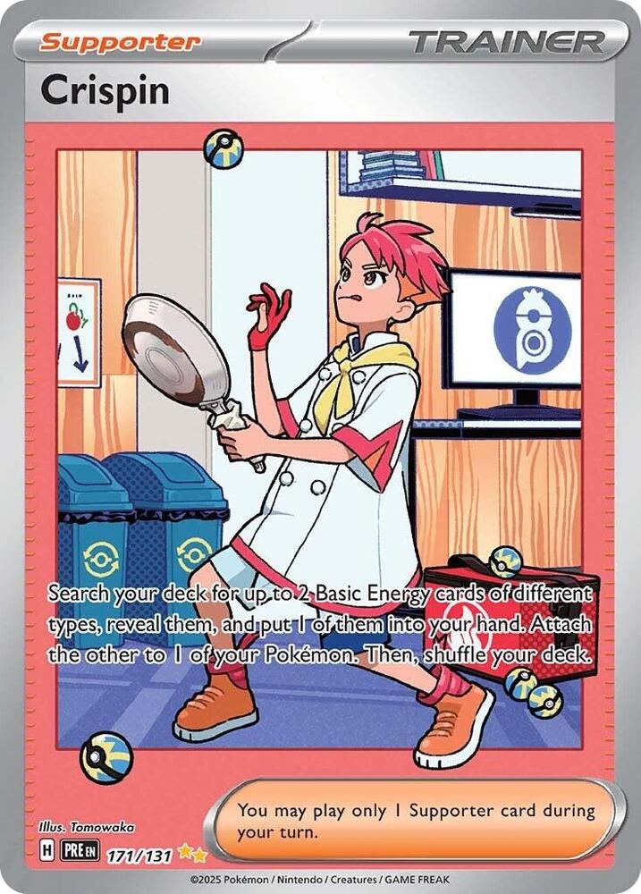 Crispin (171/131) [Scarlet & Violet: Prismatic Evolutions] | Good Games Adelaide SA
