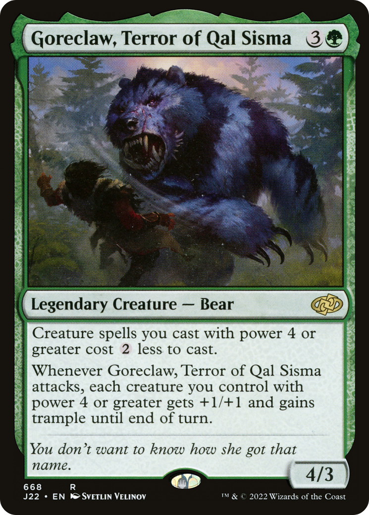 Goreclaw, Terror of Qal Sisma [Jumpstart 2022] | Good Games Adelaide SA
