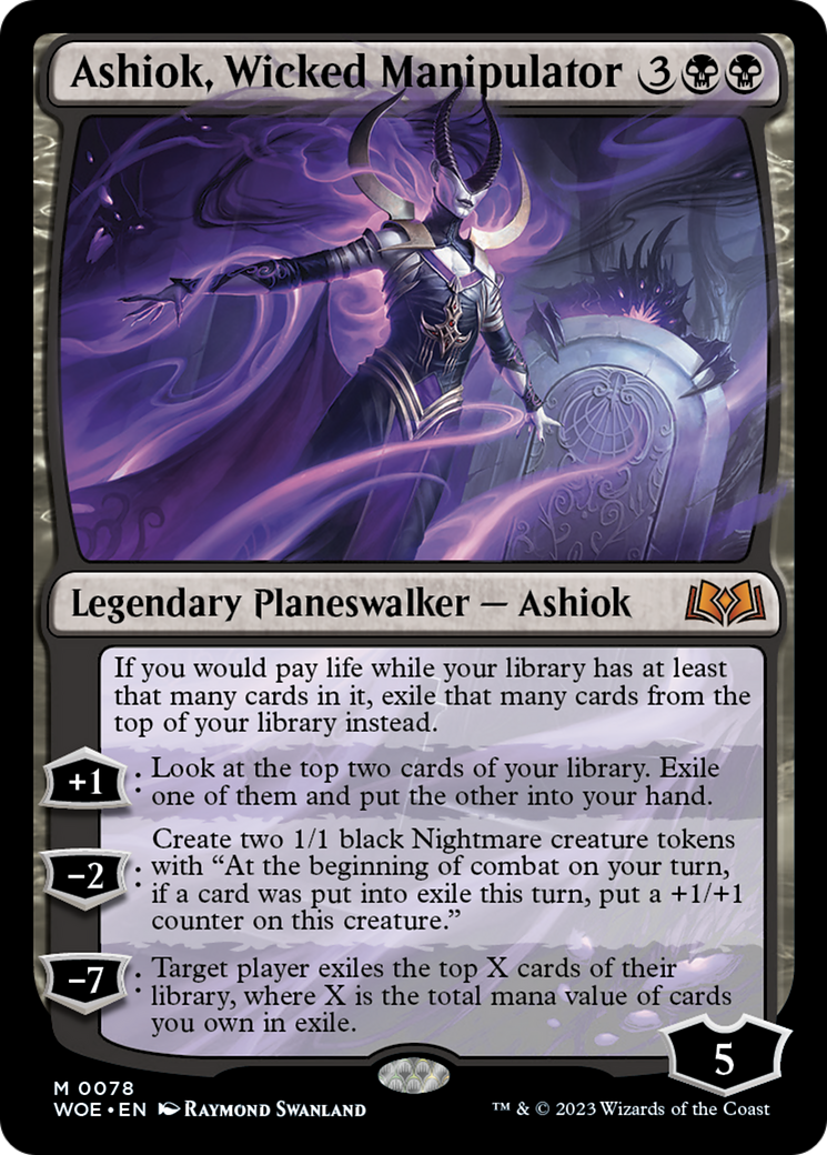 Ashiok, Wicked Manipulator [Wilds of Eldraine] | Good Games Adelaide SA