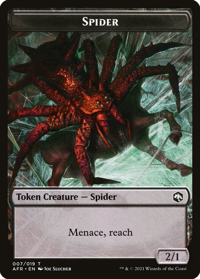 Spider Token [Dungeons & Dragons: Adventures in the Forgotten Realms Tokens] | Good Games Adelaide SA
