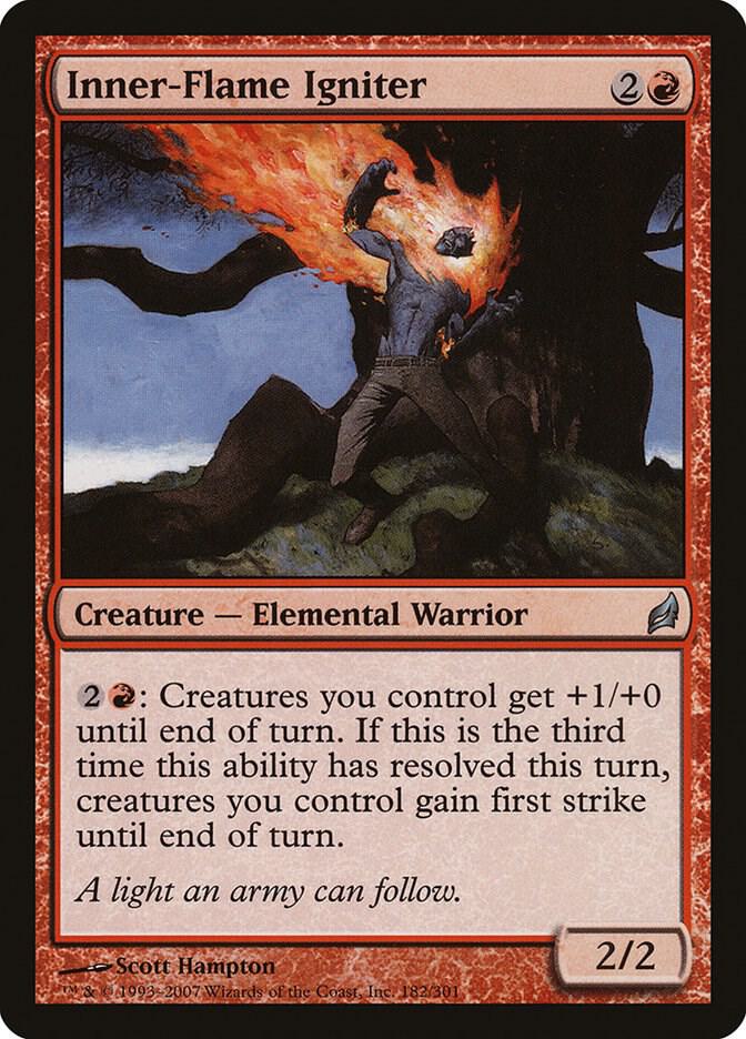 Inner-Flame Igniter 182 (Lorwyn)  - Foil | Good Games Adelaide SA