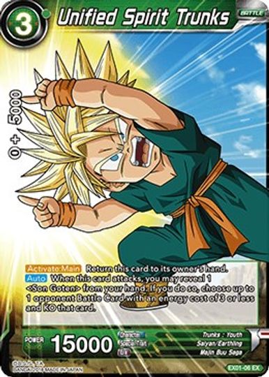 Unified Spirit Trunks (EX01-06) [Mighty Heroes] | Good Games Adelaide SA