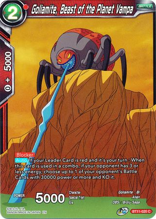 Goliamite, Beast of the Planet Vampa [BT11-020] | Good Games Adelaide SA