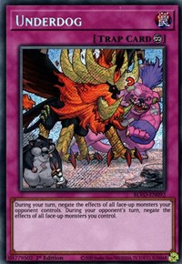 Underdog [BLVO-EN092] Secret Rare | Good Games Adelaide SA