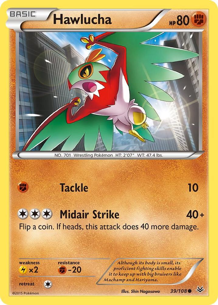 Hawlucha 39/108 (XY - Roaring Skies)  | Good Games Adelaide SA