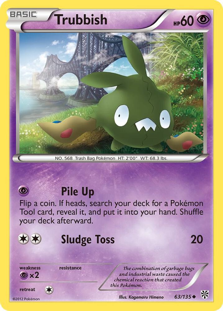 Trubbish 63 63/135 (Plasma Storm)  | Good Games Adelaide SA
