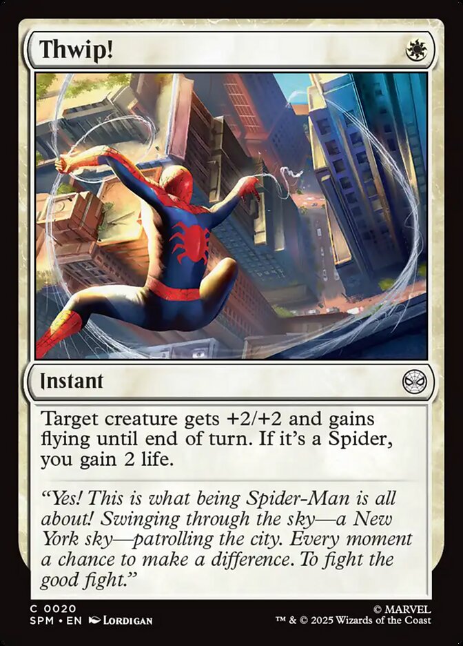 Thwip! 20 (Marvel's Spider-Man)  - Foil | Good Games Adelaide SA