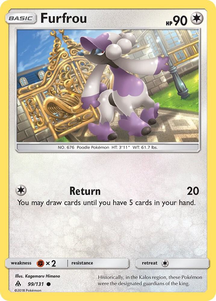 Furfrou 99/131 (SM - Forbidden Light)  | Good Games Adelaide SA