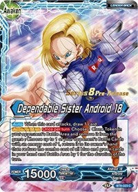 Android 18 // Dependable Sister Android 18 (Malicious Machinations) [BT8-023_PR] | Good Games Adelaide SA