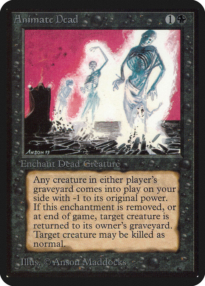 Animate Dead [Limited Edition Alpha] | Good Games Adelaide SA