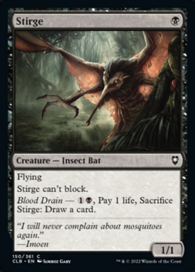 Stirge [Commander Legends: Battle for Baldur's Gate] | Good Games Adelaide SA