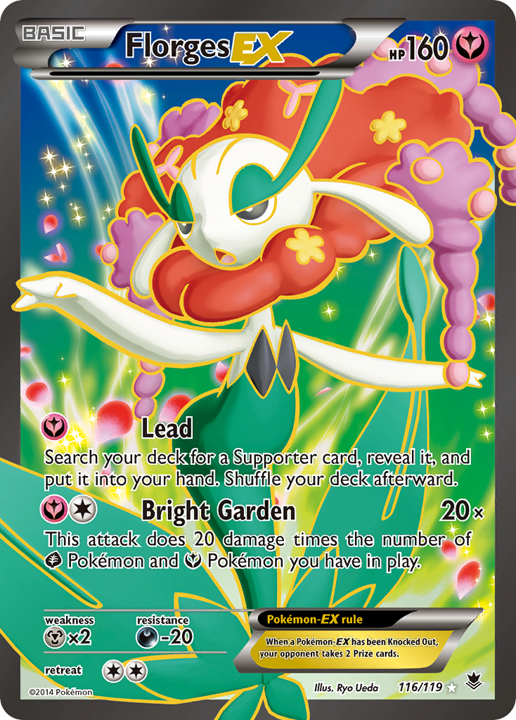 Florges EX (116/119) [XY: Phantom Forces] | Good Games Adelaide SA