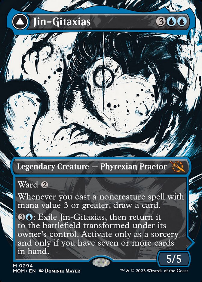 Jin-Gitaxias // The Great Synthesis (Showcase Planar Booster Fun) [March of the Machine] | Good Games Adelaide SA