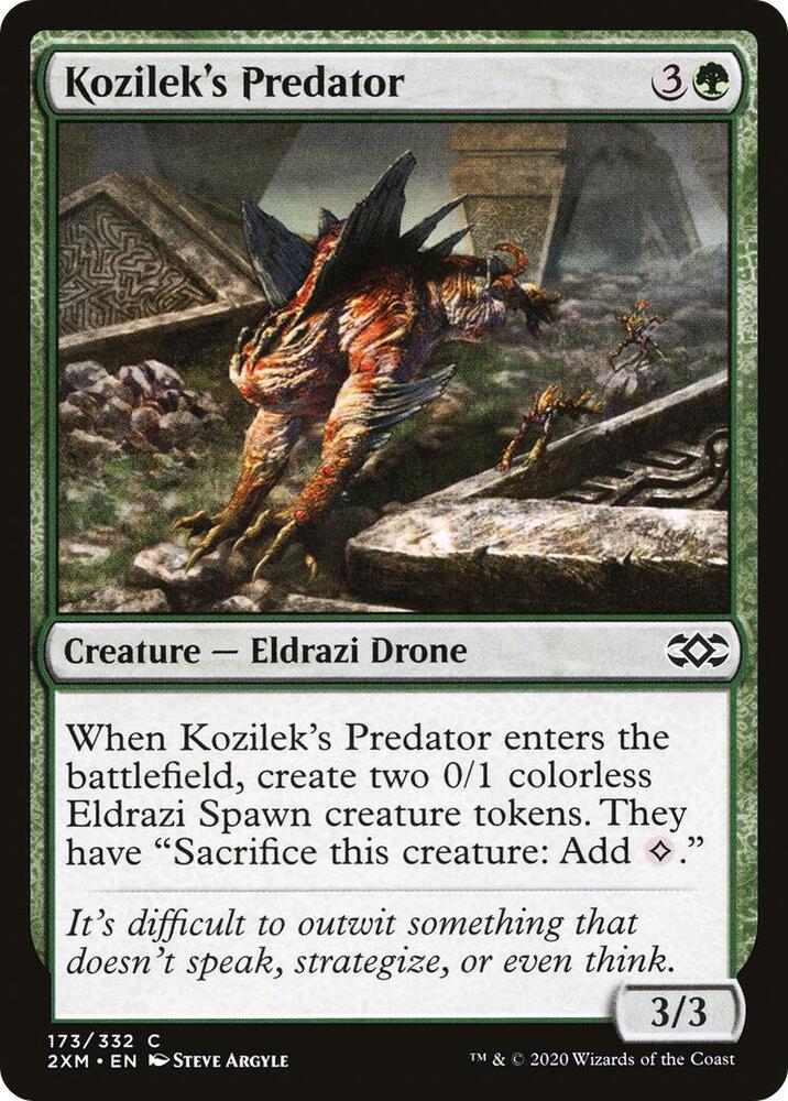 Kozilek's Predator 173 (Double Masters)  - Foil | Good Games Adelaide SA