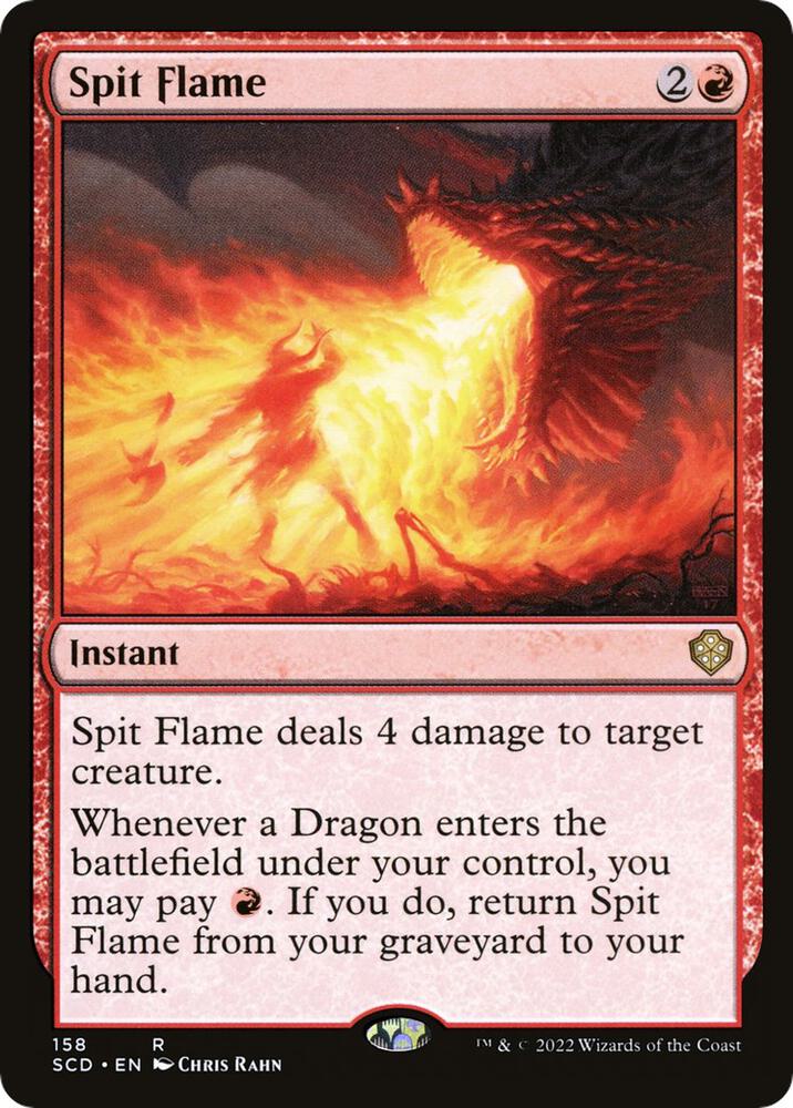 Spit Flame 158 (Starter Commander Decks)  | Good Games Adelaide SA