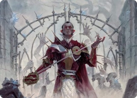 Cemetery Gatekeeper Art Card [Innistrad: Crimson Vow Art Series] | Good Games Adelaide SA