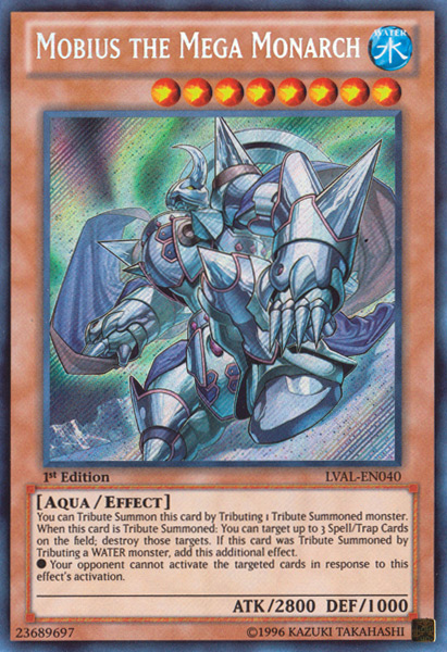 Mobius the Mega Monarch [LVAL-EN040] Secret Rare | Good Games Adelaide SA