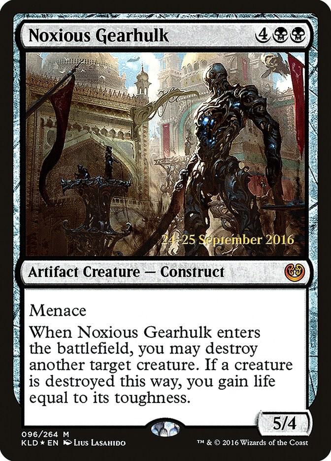 Noxious Gearhulk 96 (Prerelease Cards)  - Foil | Good Games Adelaide SA