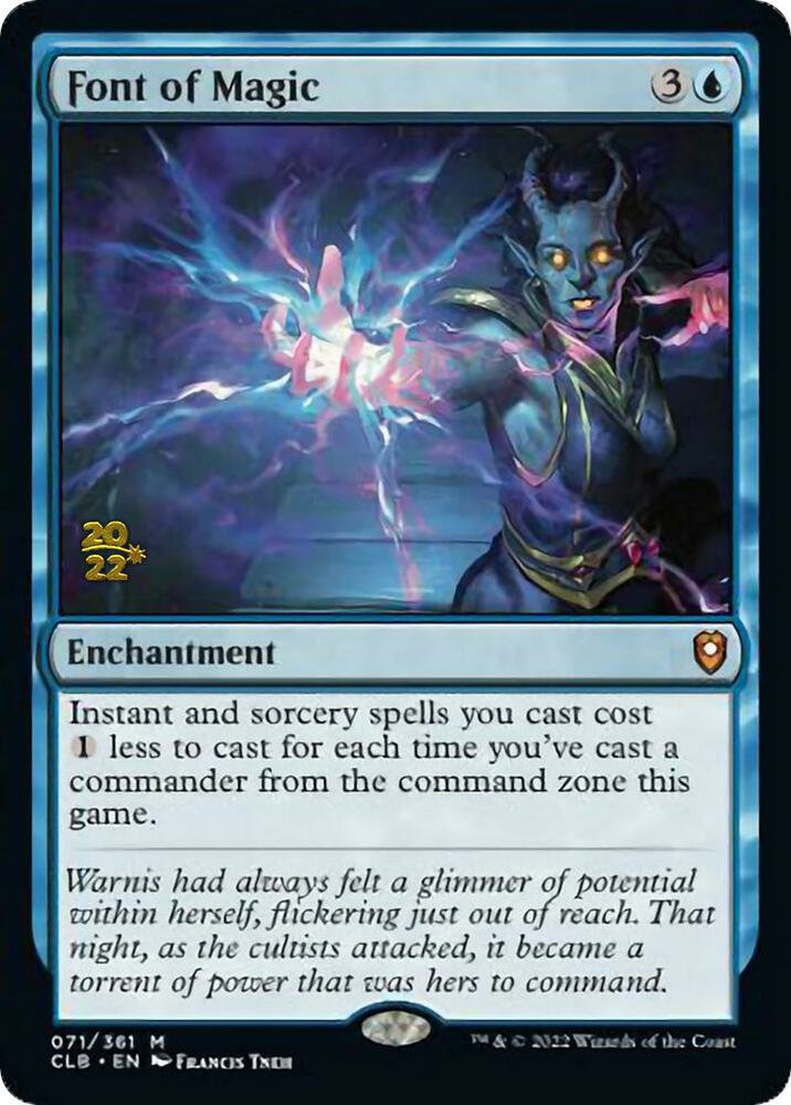 Font of Magic 71 (Prerelease Cards)  - Foil | Good Games Adelaide SA