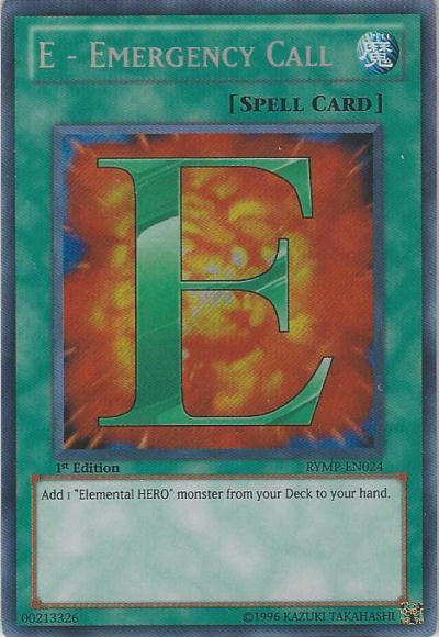 E - Emergency Call [RYMP-EN024] Secret Rare | Good Games Adelaide SA