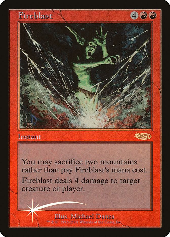 Fireblast  (FNM Promos)  - Foil | Good Games Adelaide SA