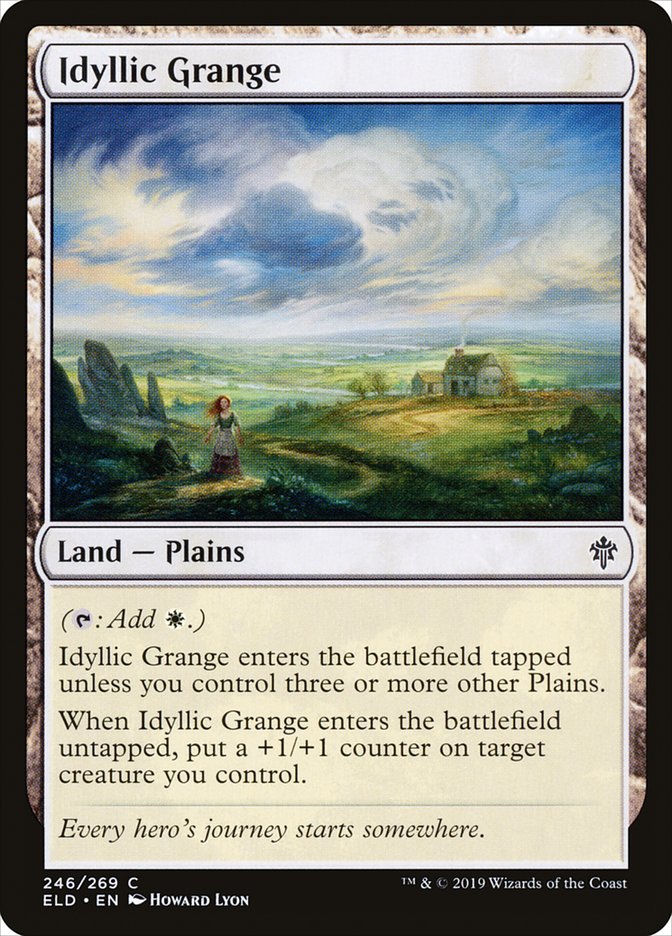 Idyllic Grange 246 (Throne of Eldraine)  - Foil | Good Games Adelaide SA