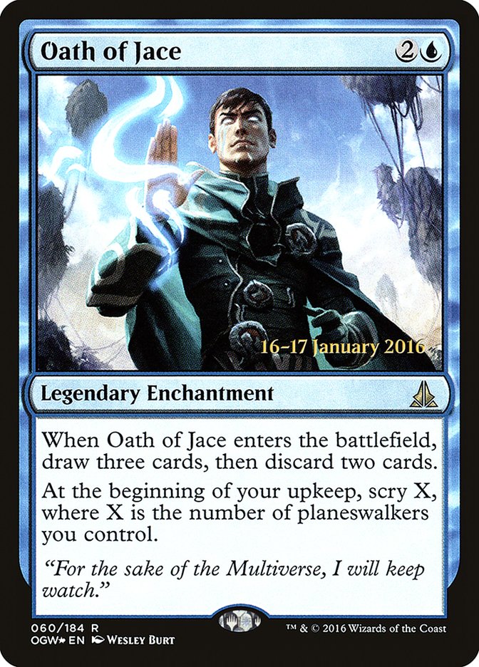 Oath of Jace [Oath of the Gatewatch Promos] | Good Games Adelaide SA