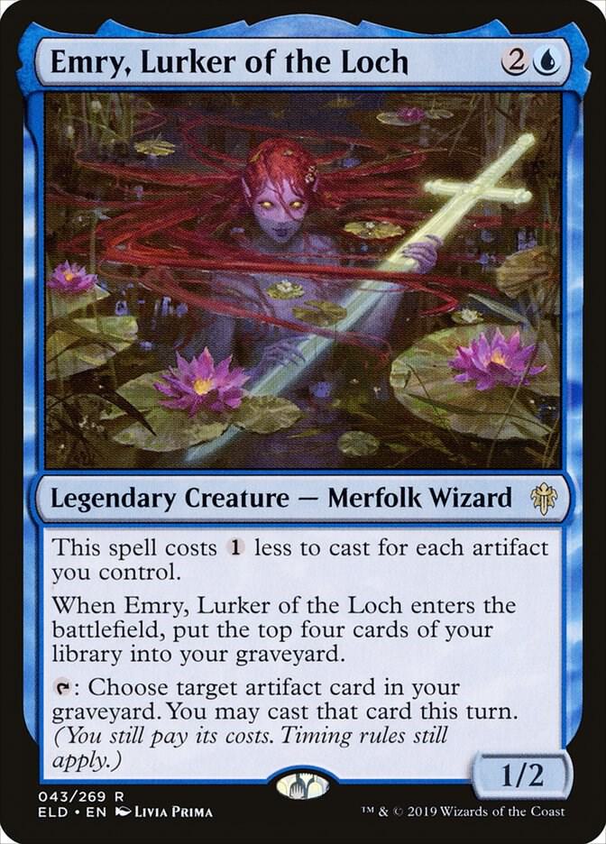 Emry, Lurker of the Loch 43 (Throne of Eldraine)  - Foil | Good Games Adelaide SA