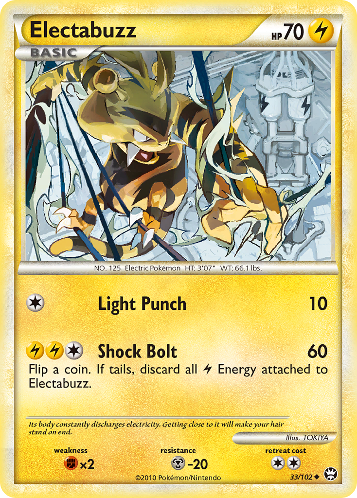 Electabuzz (33/102) [HeartGold & SoulSilver: Triumphant] | Good Games Adelaide SA