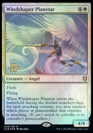 Windshaper Planetar [Commander Legends: Battle for Baldur's Gate Prerelease Promos] | Good Games Adelaide SA