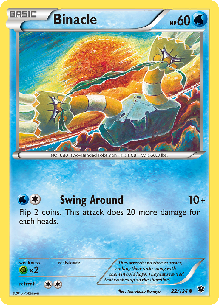 Binacle (22/124) [XY: Fates Collide] | Good Games Adelaide SA
