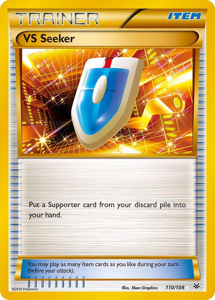 VS Seeker 110/108 (XY - Roaring Skies)  - Holofoil | Good Games Adelaide SA