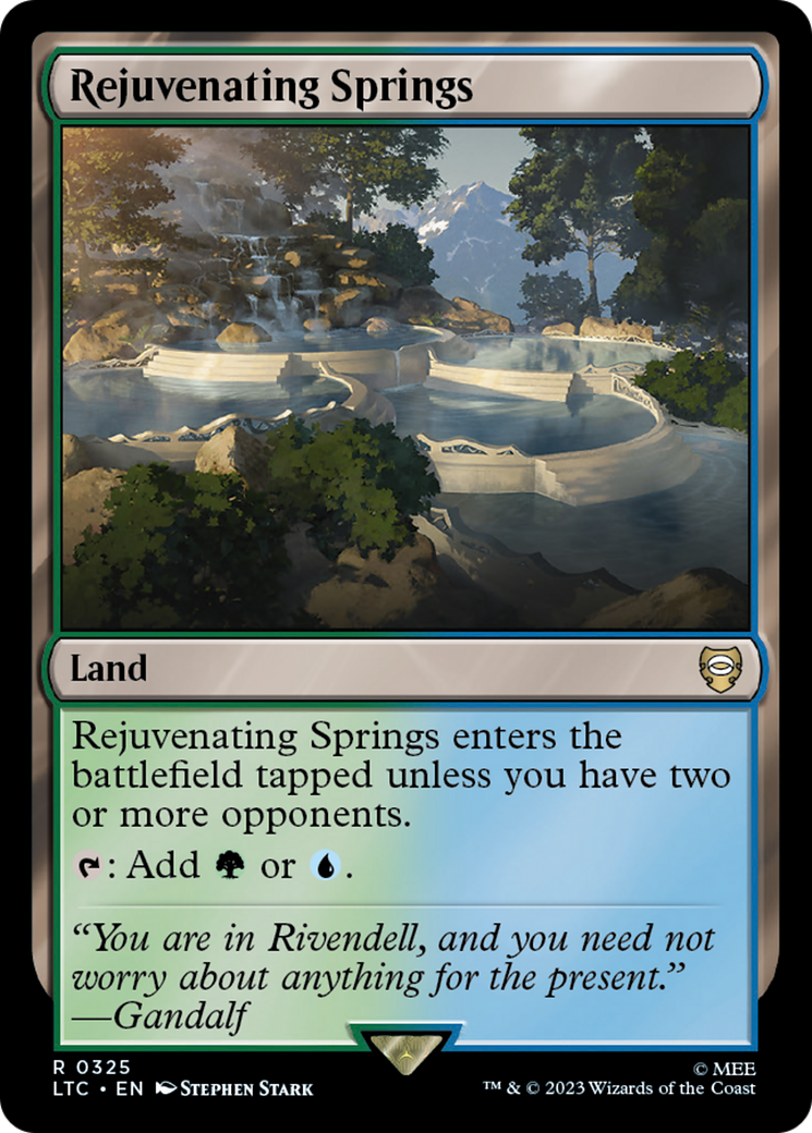 Rejuvenating Springs [The Lord of the Rings: Tales of Middle-Earth Commander] | Good Games Adelaide SA