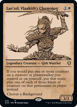 Laezel Vlaakiths Champion Showcase 378 (Commander Legends: Battle for Baldur's Gate)  - Foil | Good Games Adelaide SA