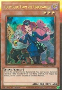 Tour Guide From the Underworld (Alternate Art) [MAGO-EN007] Gold Rare | Good Games Adelaide SA