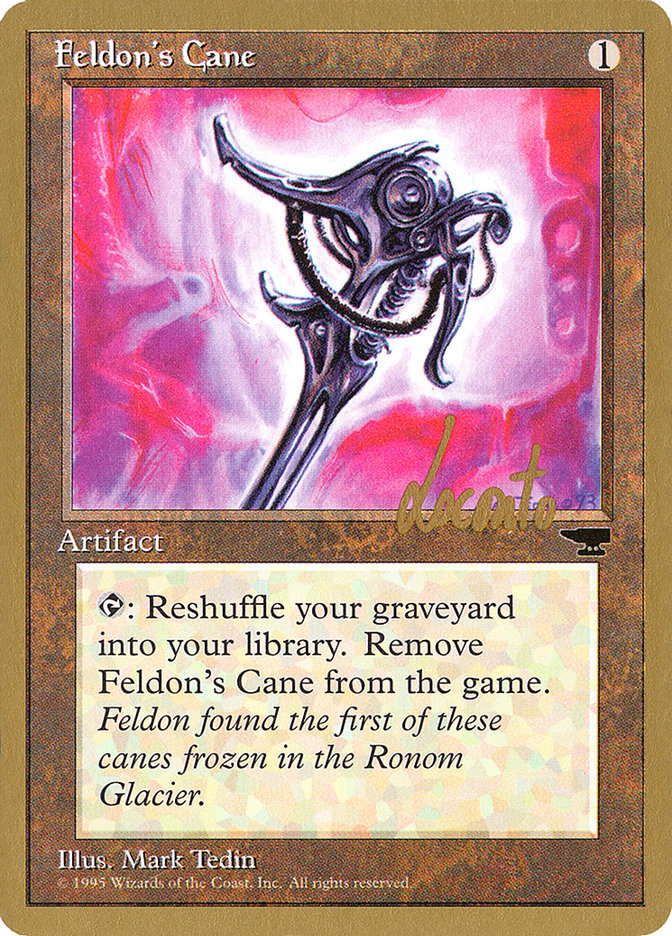 Feldon's Cane (Michael Loconto) [Pro Tour Collector Set] | Good Games Adelaide SA
