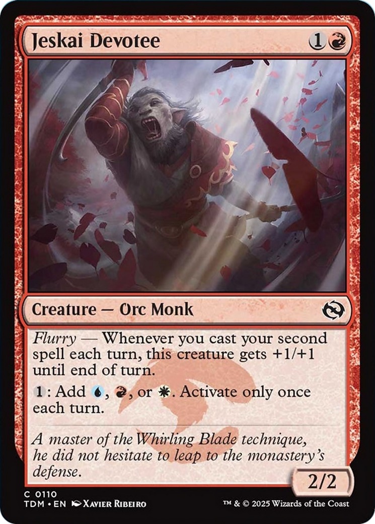 Jeskai Devotee [Tarkir: Dragonstorm] | Good Games Adelaide SA