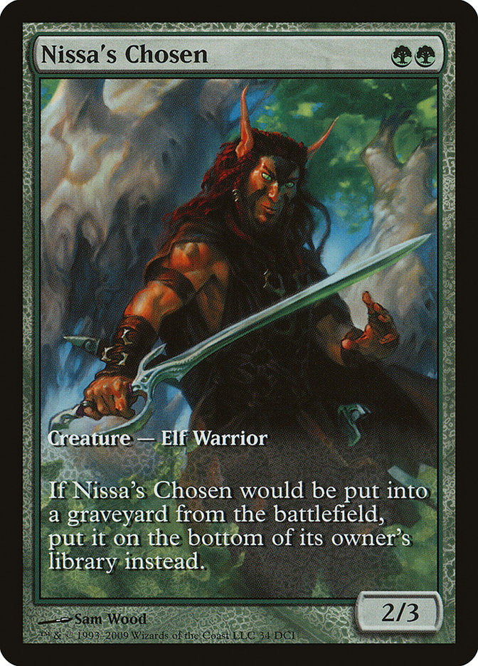 Nissa's Chosen [Zendikar Promos] | Good Games Adelaide SA