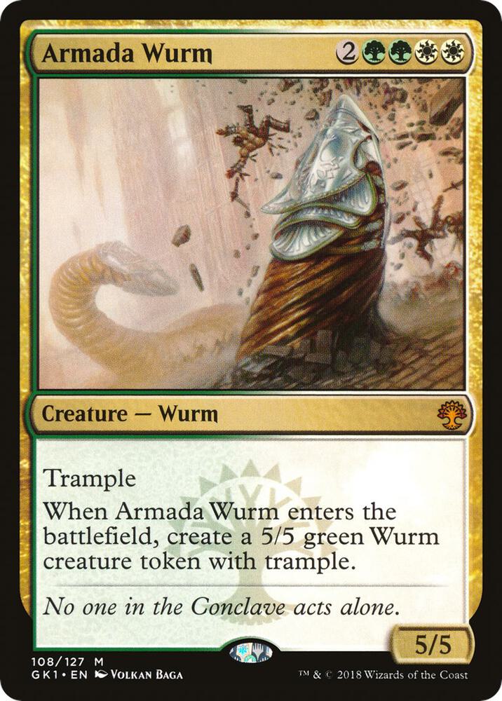 Armada Wurm 108 (Guilds of Ravnica: Guild Kits)  | Good Games Adelaide SA