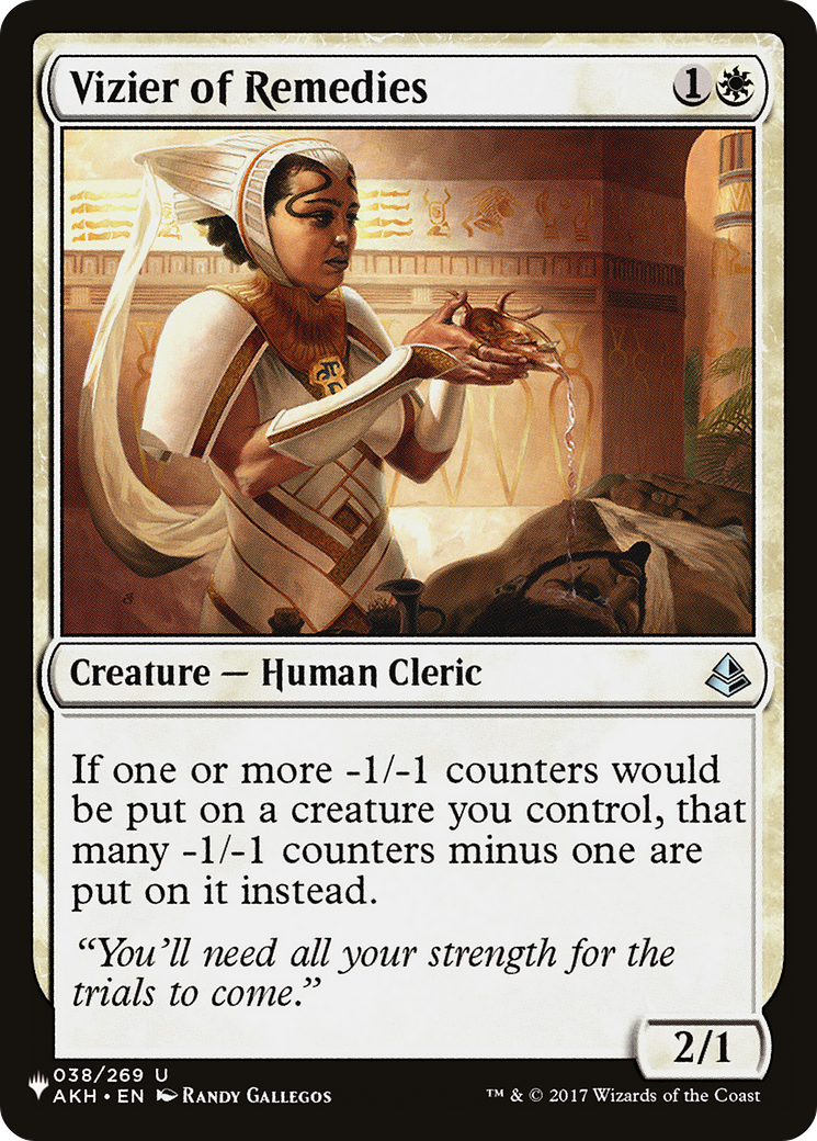 Vizier of Remedies [The List Reprints] | Good Games Adelaide SA