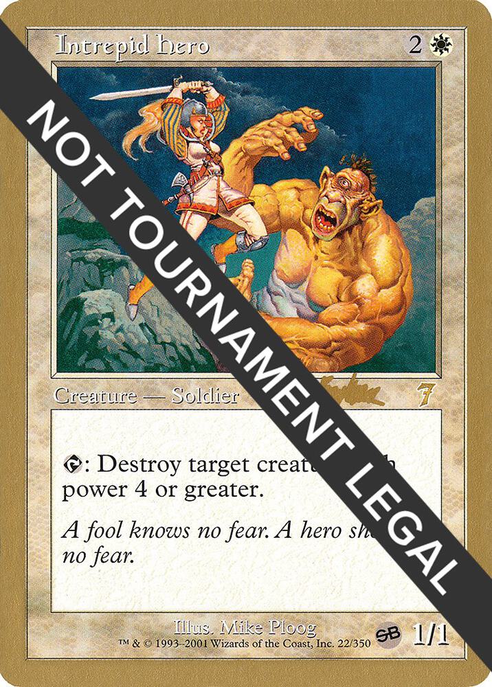 Intrepid Hero 2002 Brian Kibler 7ED SB bk22sb/153 (World Championship Decks)  | Good Games Adelaide SA