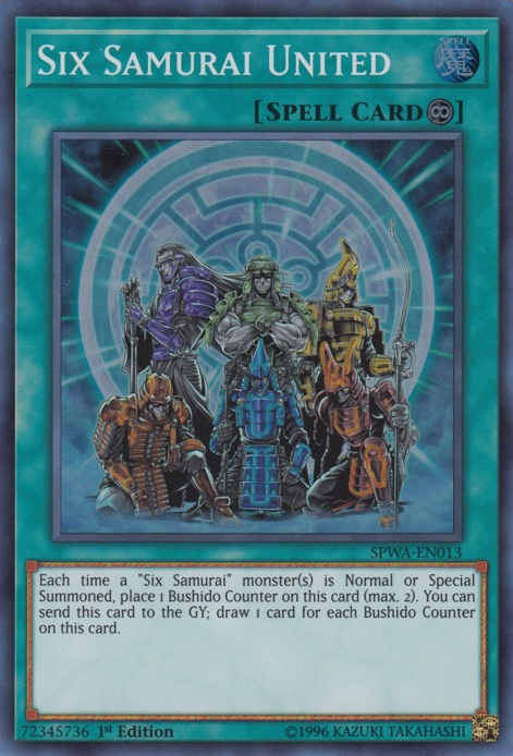 Six Samurai United [SPWA-EN013] Super Rare | Good Games Adelaide SA