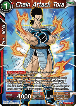 Chain Attack Tora (Common) [BT13-006] | Good Games Adelaide SA