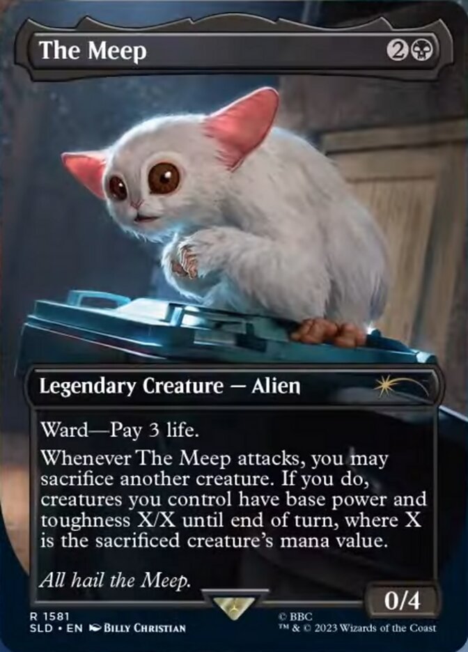 The Meep 1581 (Secret Lair Drop Series)  - Foil | Good Games Adelaide SA