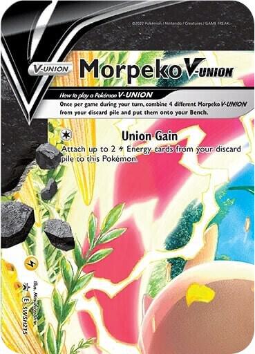 Morpeko V Union SWSH215 (SWSH: Sword & Shield Promo Cards)  - Holofoil | Good Games Adelaide SA