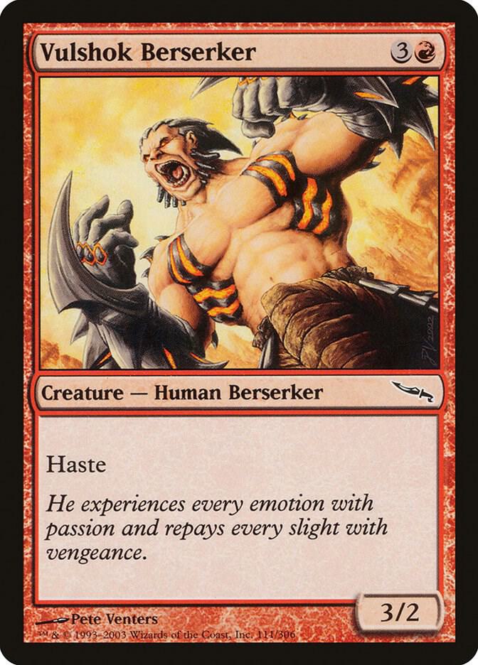 Vulshok Berserker 111 (Mirrodin)  - Foil | Good Games Adelaide SA