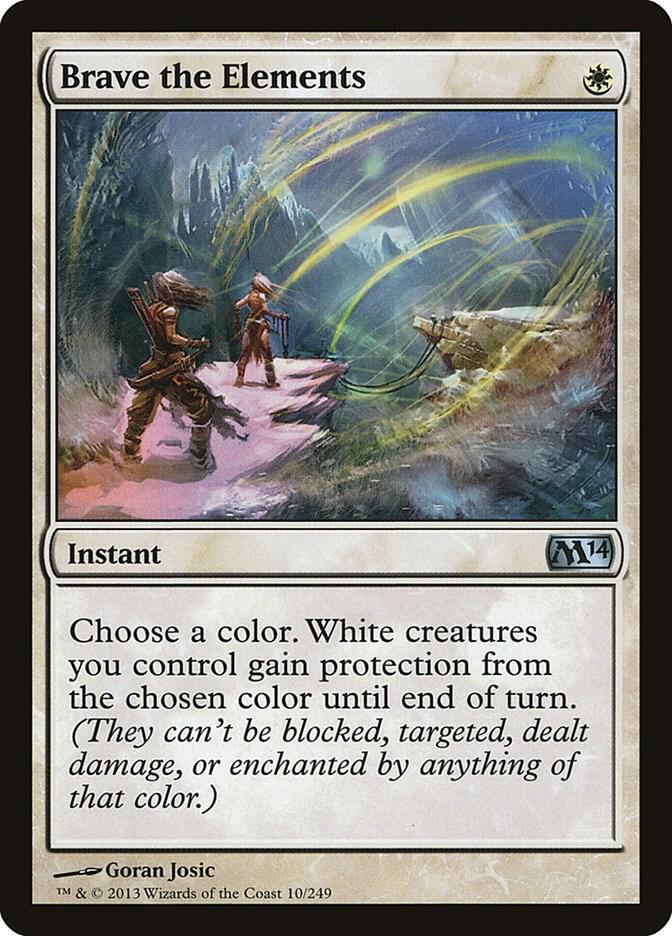 Brave the Elements 10 (Magic 2014 (M14))  - Foil | Good Games Adelaide SA