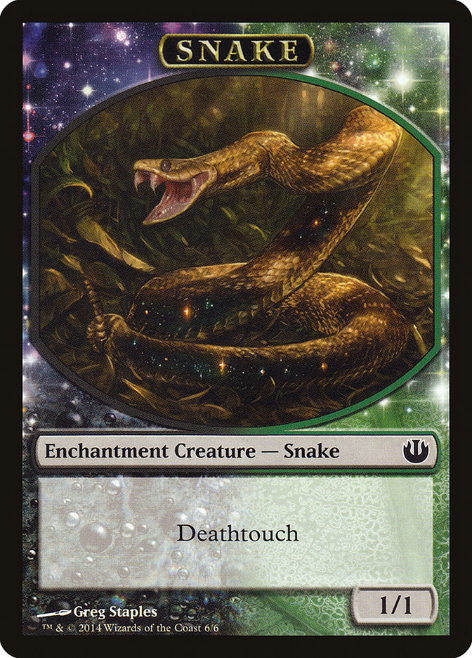 Snake Token [Journey into Nyx Tokens] | Good Games Adelaide SA
