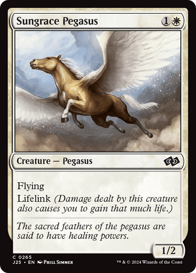 Sungrace Pegasus [Foundations Jumpstart] | Good Games Adelaide SA