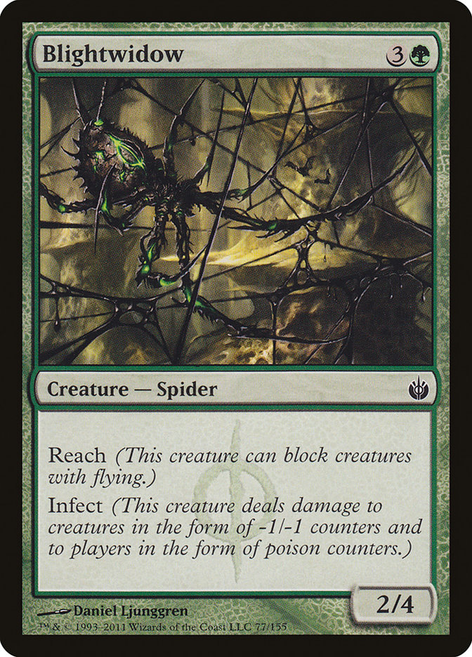 Blightwidow 77 (Mirrodin Besieged)  - Foil | Good Games Adelaide SA